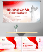 微党课ppt：中国这十年新时代经济范畴扶植伟大